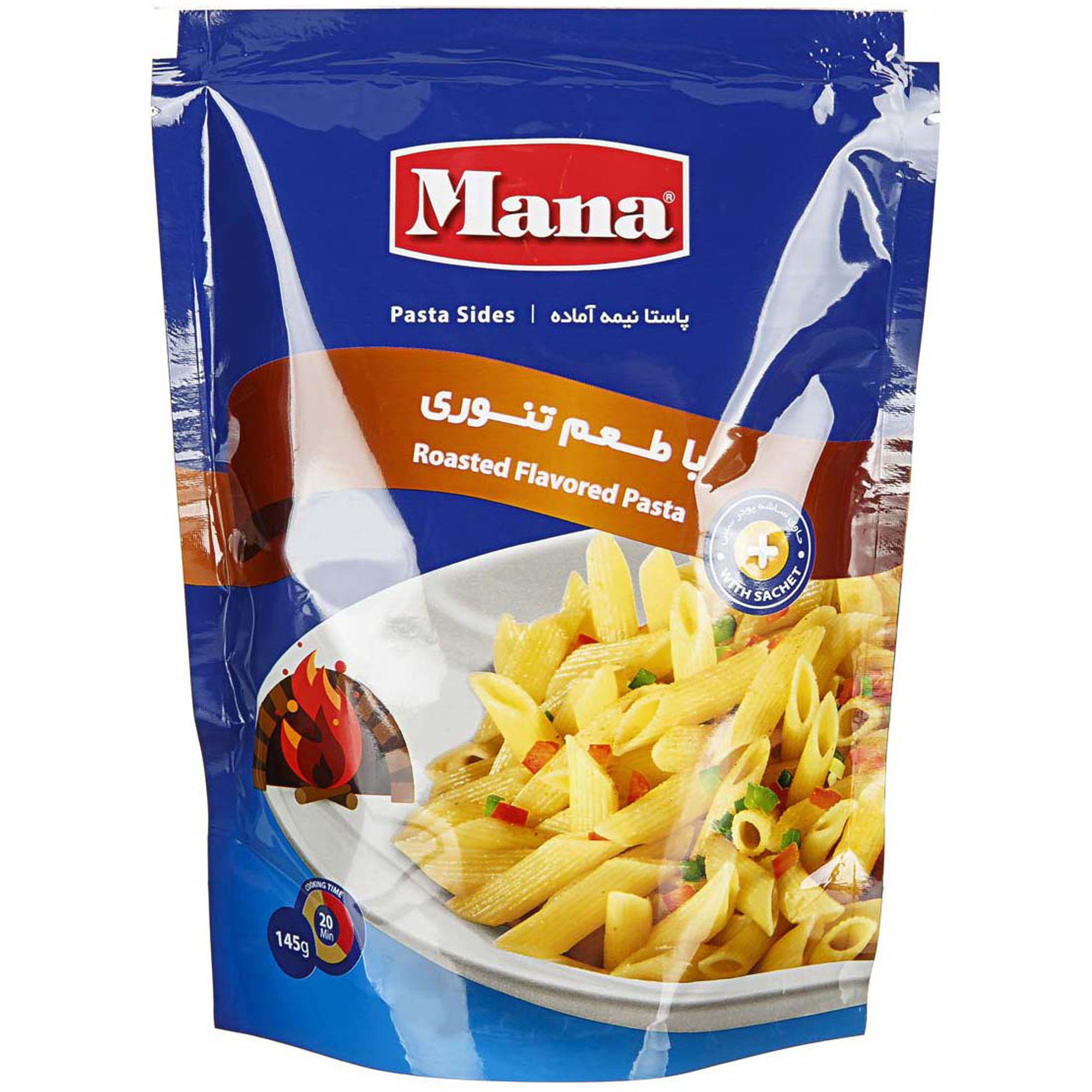 پاستا تنوری نیمه آماده مانا 145 گرم